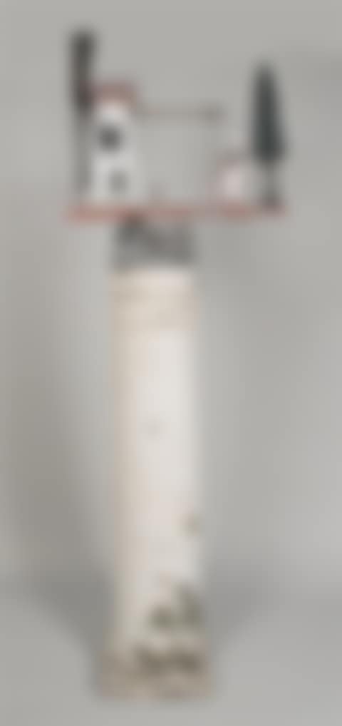 AMERICAN PAINTED WOOD AND TIN WHIRLIGIG (preview)
