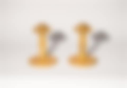 PAIR OF GILT BRONZE CANDLESTICKS (preview)