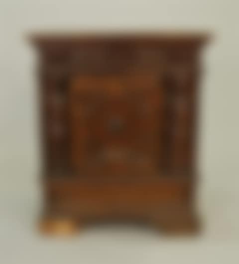 ITALIAN CARVED FRUITWOOD CABINET (preview)