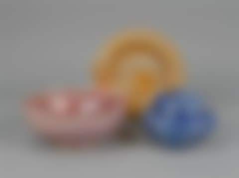 THREE RUSKIN LUSTRE GLAZED WARES (preview)