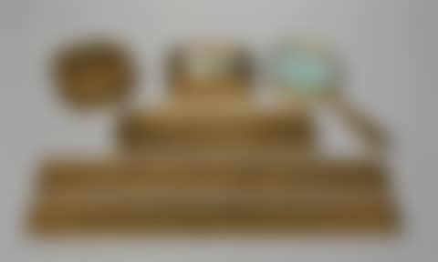 PATINATED BRONZE PARTIAL DESK SET (preview)