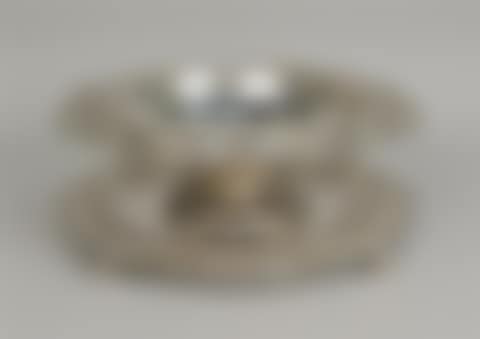 AMERICAN SILVER CENTER PIECE BOWL AND PLATEAU (preview)
