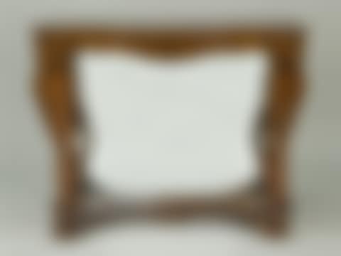 DUTCH CARVED FRUITWOOD MARQUETRY INLAID MIRROR BACK CONSOLE TABLE (preview)