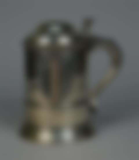 ENGLISH SILVER COVERED TANKARD (preview)