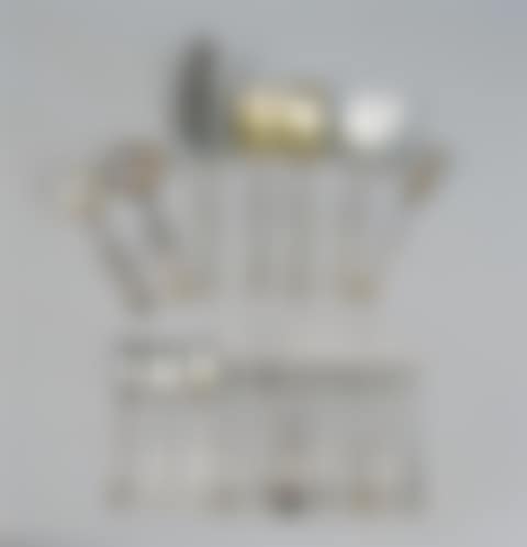 MISCELLANEOUS COLLECTION OF AMERICAN SILVER FLATWARE (preview)