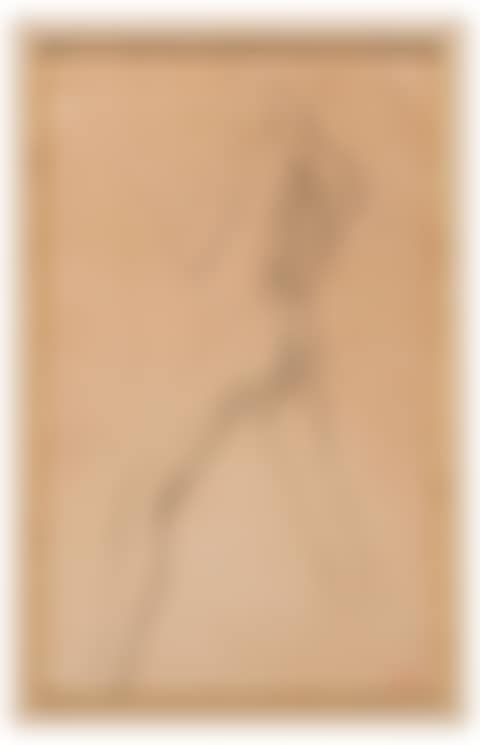 Study for Young Spartan Girls Practicing Wrestling. (preview)