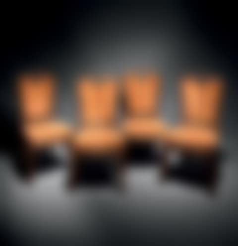 Set of four dining room chairs, “Epis de wheat” (preview)