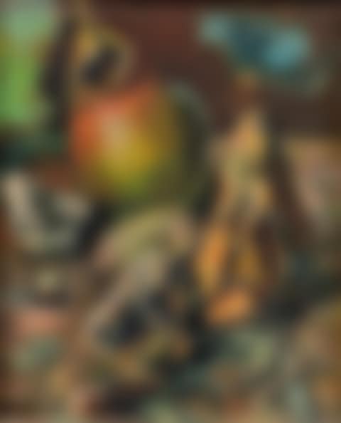 Still life with a spoiled pear (preview)