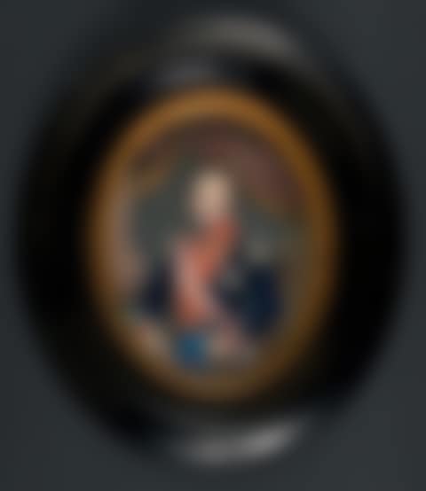 Presumed portrait of Count Léon de GIVAUDAN in uniform and decorations, three-quarter bust to the left (preview)