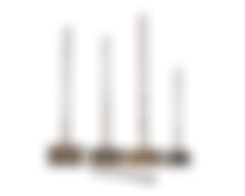 A Group of Five Wrought Iron Waffle Irons (preview)