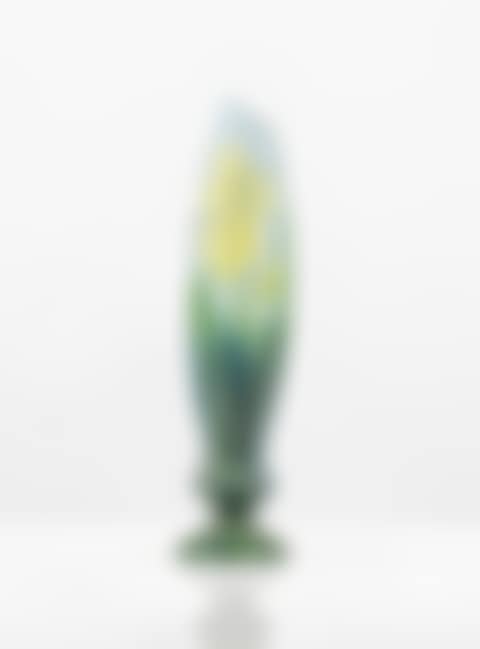 Iris jaune et violet vase (preview)
