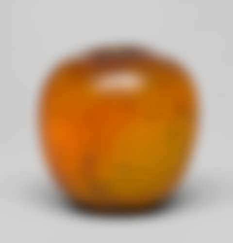 Sculpture in the shape of an apple (preview)