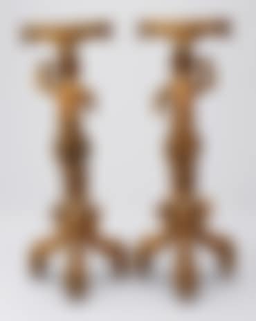 A pair of 19th century similar gueridons (preview)