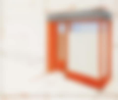 ”Orange store front (project 128” x 36” x 110”)” (preview)