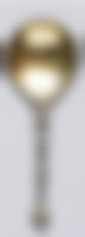 Spoon; A Scandinavian 16/17th century silver-gilt spoon (preview)