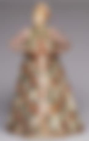 Figurine Glazed earthenware; A glazed earthenware figurine (preview)