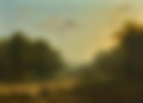 A WOODED LANDSCAPE WITH FIGURES ON A PATH AND RUINS ON A HILL IN THE DISTANCE (preview)