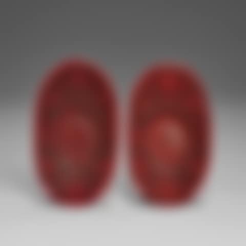 A pair of cinnabar lacquer ‘Bajixiang" cup stands (preview)
