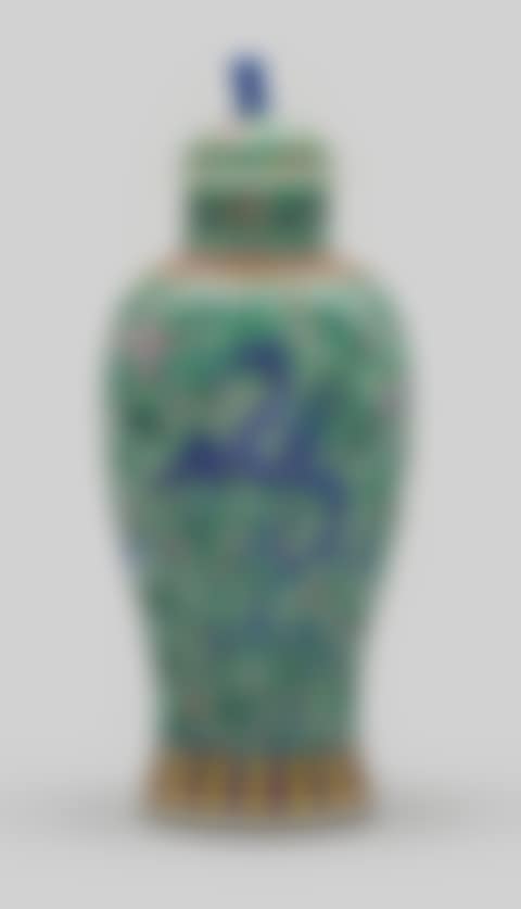 A tall chinese famille rose vase (preview)