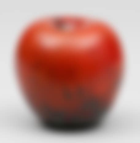 Sculpture in the shape of an apple (preview)