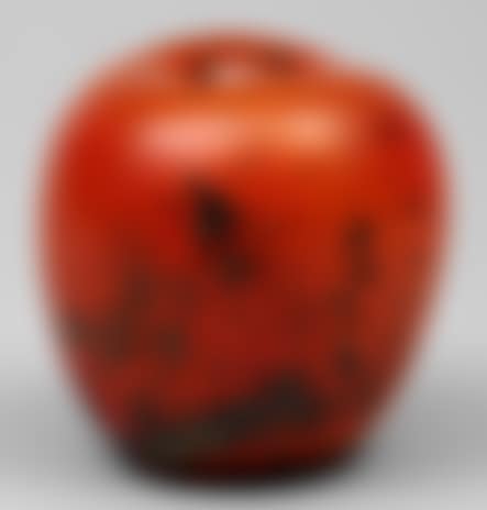 Sculpture in the shape of an apple (preview)