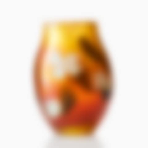 A Tiffany Studios favrile glass paperweight vase (preview)