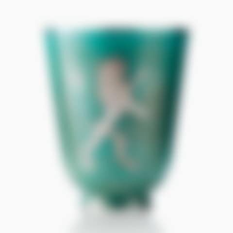 Vase. "Argent"; A Wilhelm Kåge "Argenta" stoneware vase (preview)