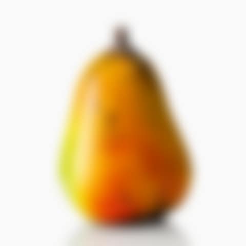 A Hans Hedberg faience pear sculpture (preview)