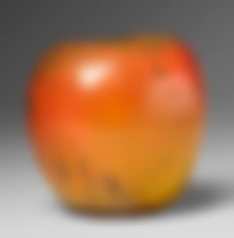 Sculpture in the shape of an apple (preview)