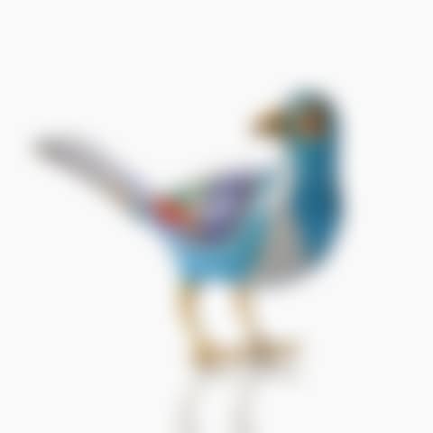 A Cloisonne Figure of a Bird Modelled standing (preview)