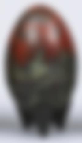 Ash in the shape of an egg (preview)