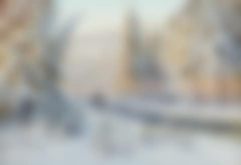 "Evening sun" - motif from the Wikatrakten in Dalarna (preview)