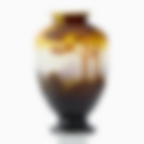 An Émile Gallé cameo glass vase (preview)