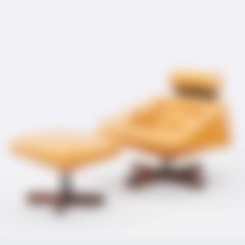 Armchair with footstool (preview)