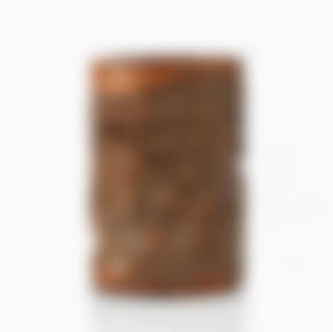 A carved bamboo brushpot Of cylindrical form (preview)