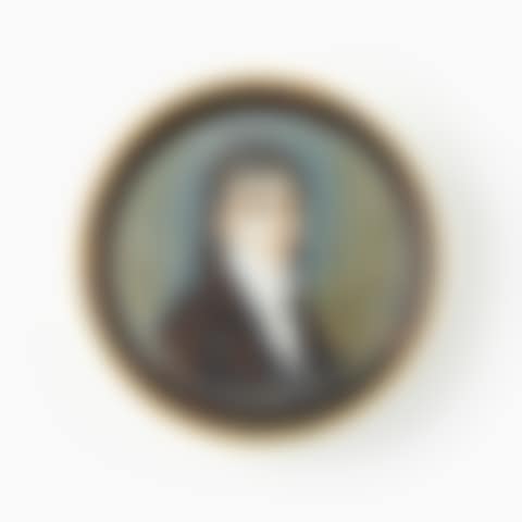 Ivory and tortoise box with a miniature portrait of a young gentleman (preview)