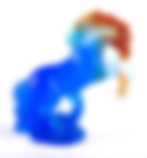 French art glass horse (preview)