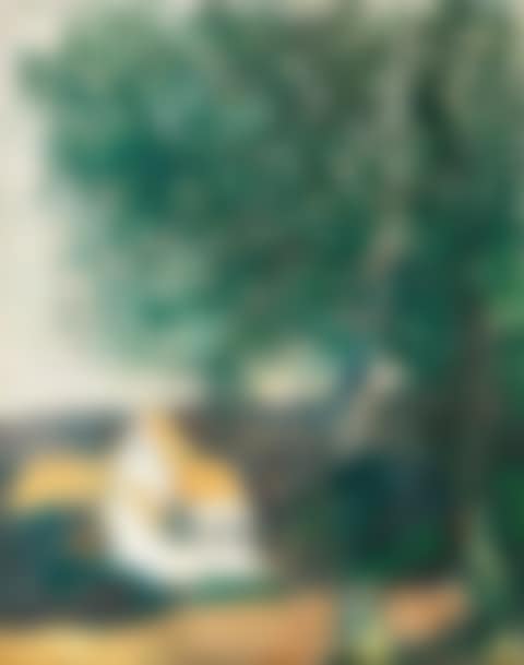 Landscape with houses (preview)