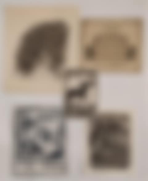 5 Ex Libris of Famous Jewish or Israeli People- Albert Einstein, Ussoskin, Zvi Barak, A. Granot, Frei (preview)
