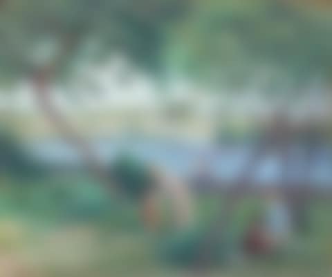 Figures by the river Seine (preview)