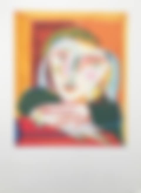 Femme accouddee a sa fenetre (preview)