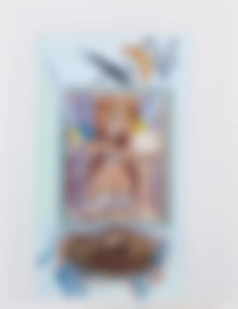 Two of swords (from project for the card game "Le Tarot Universel de Salvador Dalí" (preview)