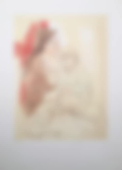 Maternite au rideau rouge (preview)