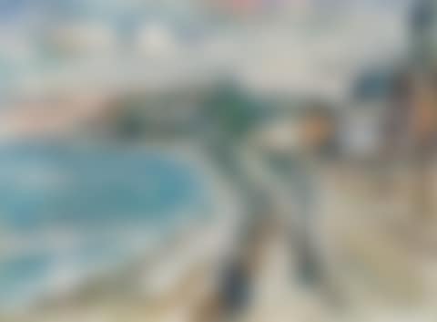 Bord de mer, la promenade à Sainte Adresse (preview)