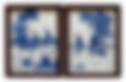 Porcelain plates, a pair of China (preview)