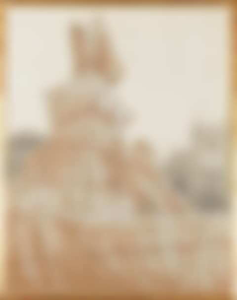 Wrapped monument to Vittorio Emanuele” (Project for Piazza Duomo Milan); Wrapped monument to Vittorio Emanuele” (Project for Piazza Duomo Milan) (preview)