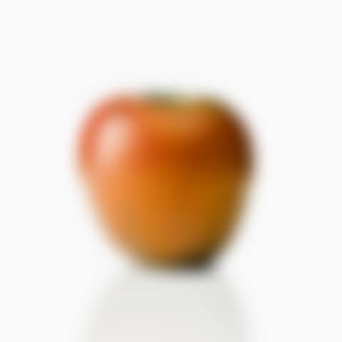 Sculpture in the shape of an apple; A Hans Hedberg faience apple (preview)