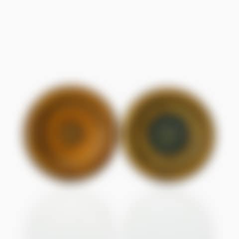 Barrel on four feet, two pieces; A set of two Wilhelm Kåge stoneware dishes (preview)