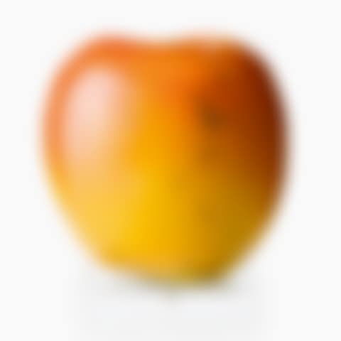 Sculpture in the shape of an apple; A Hans Hedberg faience apple sculpture (preview)