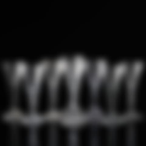 Wine glasses; eight pieces (preview)
